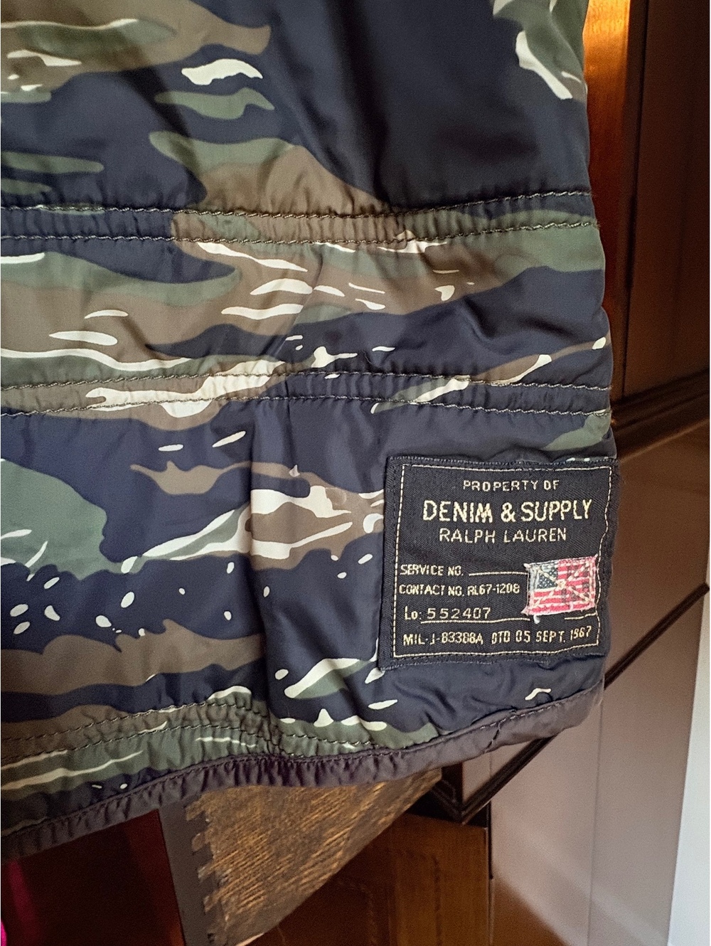 RARE Ralph Lauren Tiger Puffer Vest XL - Picture 5 of 9